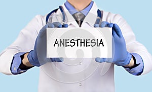 Anesthesia photo